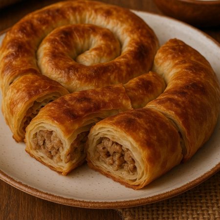Kol böreği ( kıymalı )