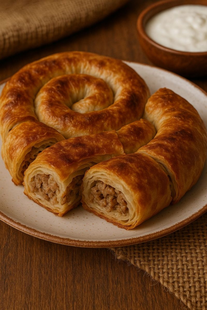 Kol böreği ( kıymalı )